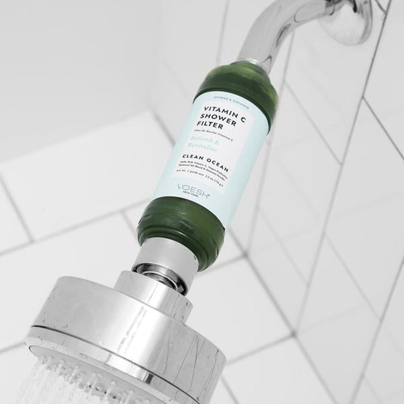 Voesh Shower & Empower Vitamin C Shower Filter 2.5oz - Clean Ocean