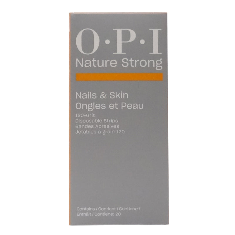 OPI Nature Strong Skincare - Disposable Grit Strips - 120 Grit