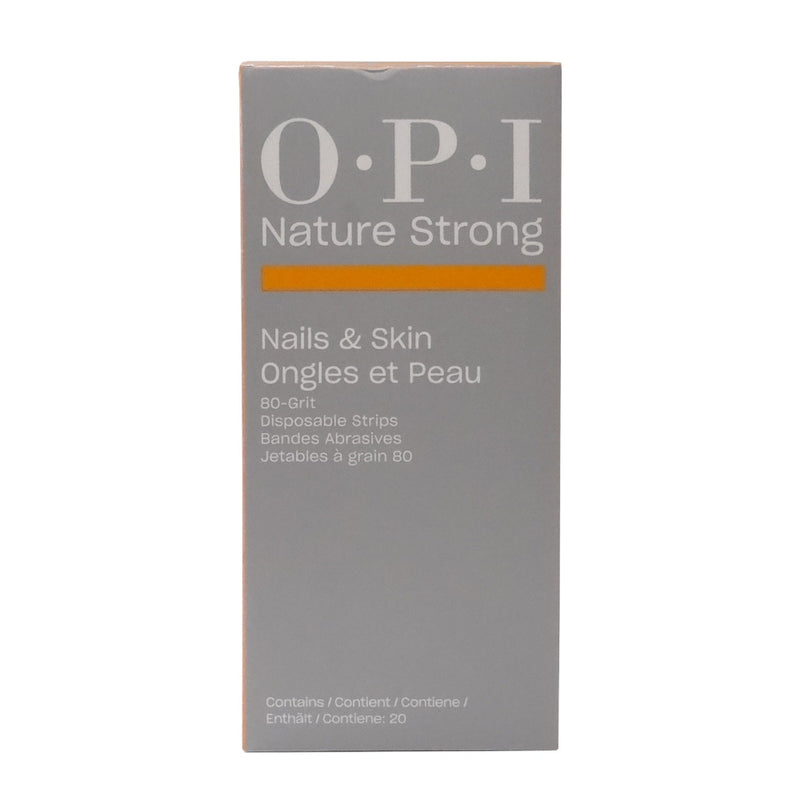 OPI Nature Strong Skincare - Disposable Grit Strips - 80 Grit