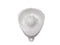 Manicure Bowl - White Colour (with Scallop Edge)