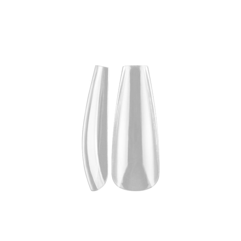 Soft Gel Tips - Coffin Long
