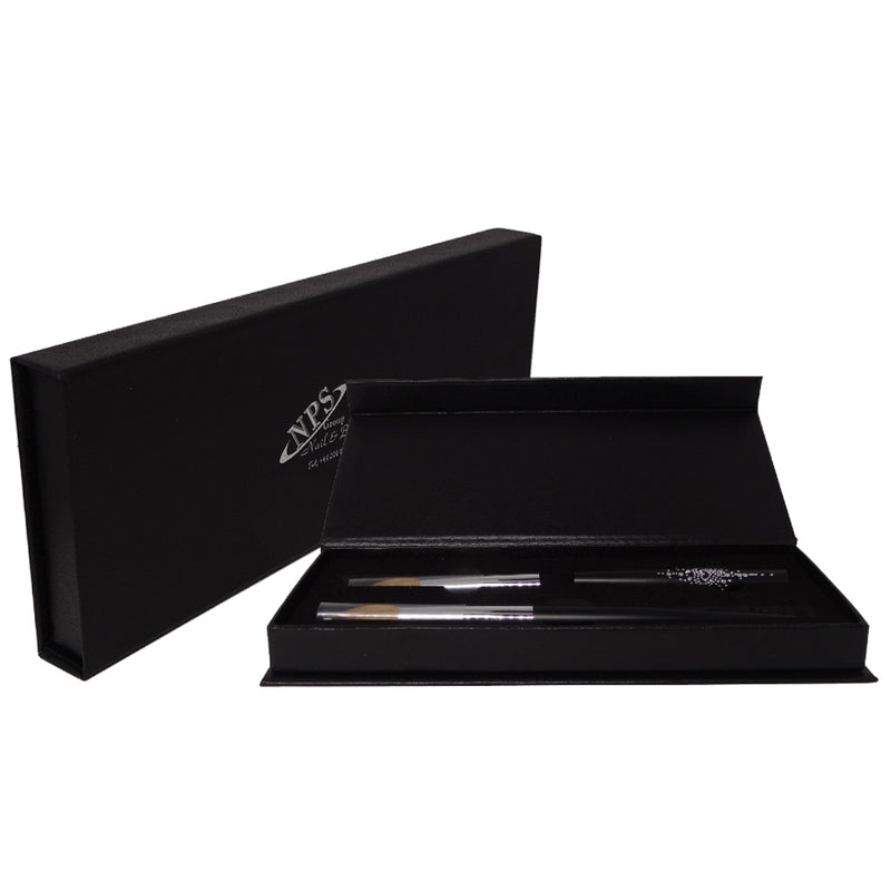 Diamond Brush Box Set - Black