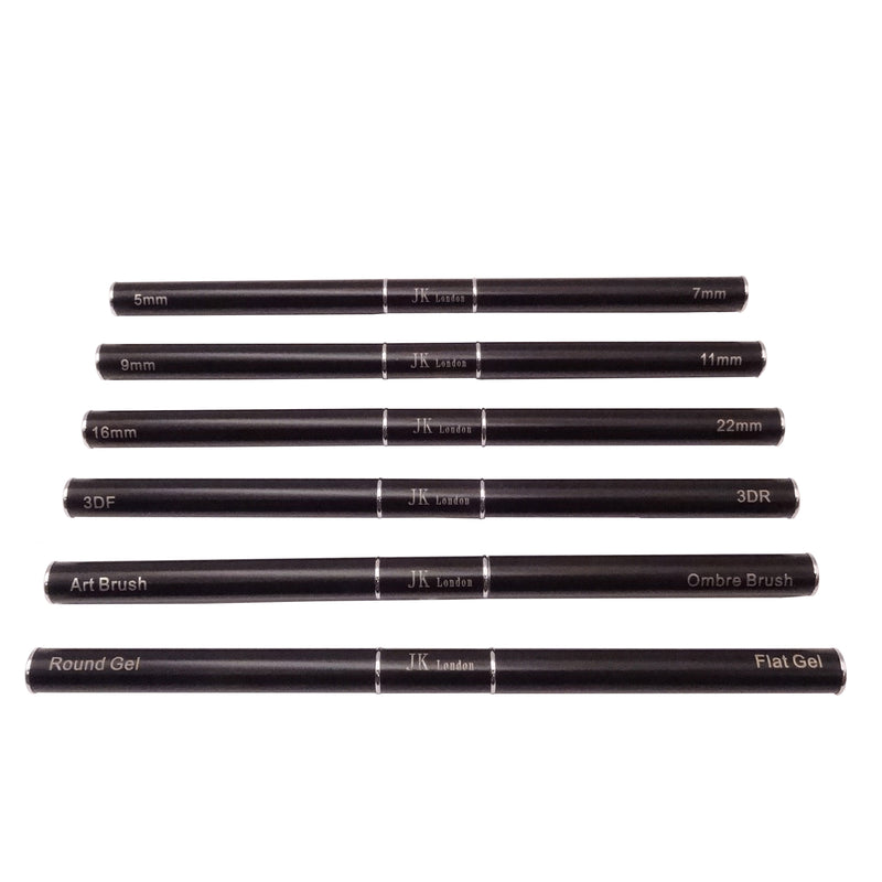 Double-sided Nail Art Brushes - 6 Pack