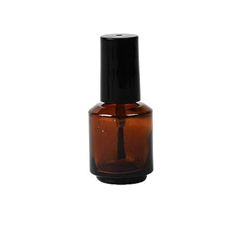 Empty Glass Bottle - Brown 0.5oz