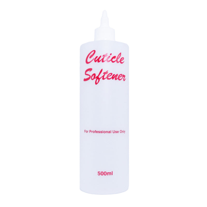 Empty Plastic Bottle Printed - Cuticle Softener 500ml