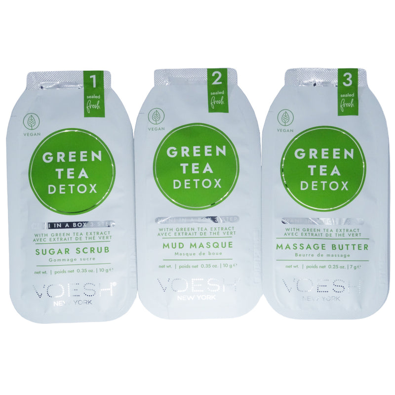 Voesh Mani In A Box Waterless 3 Step - Green Tea Detox