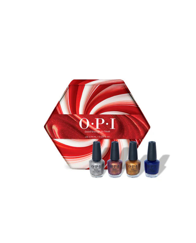 OPI Good Enough To Treat Mini Nail Lacquer 4-Piece Gift Set