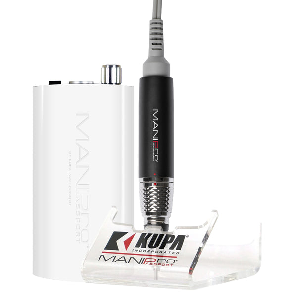 KUPA ManiPro Passport Nail File Machine Set – White – JK London
