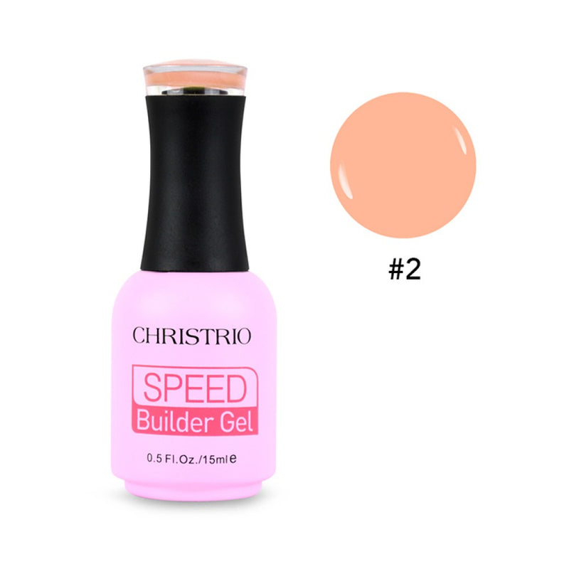 Christrio Speed Builder Gel 15ml - Nude 2