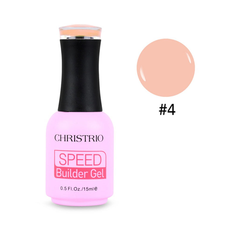 Christrio Speed Builder Gel 15ml - Nude 4