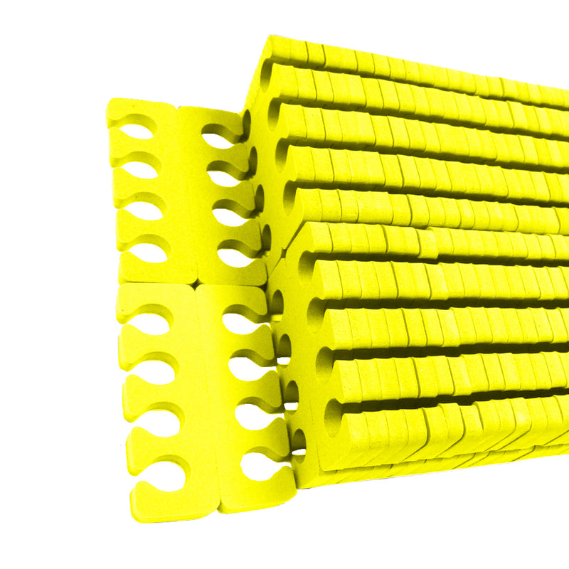 Toe Separator Pack (100pcs) - Yellow