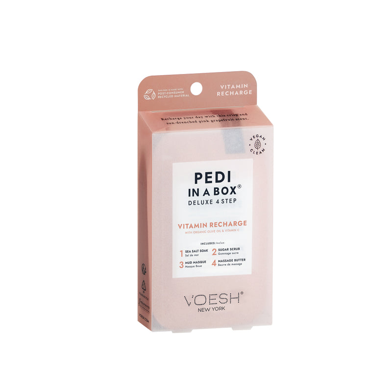 Voesh Pedi In A Box Deluxe 4 Step - Vitamin Recharge