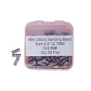 Zebra Sanding Band 3.0mm - Coarse (50pcs)
