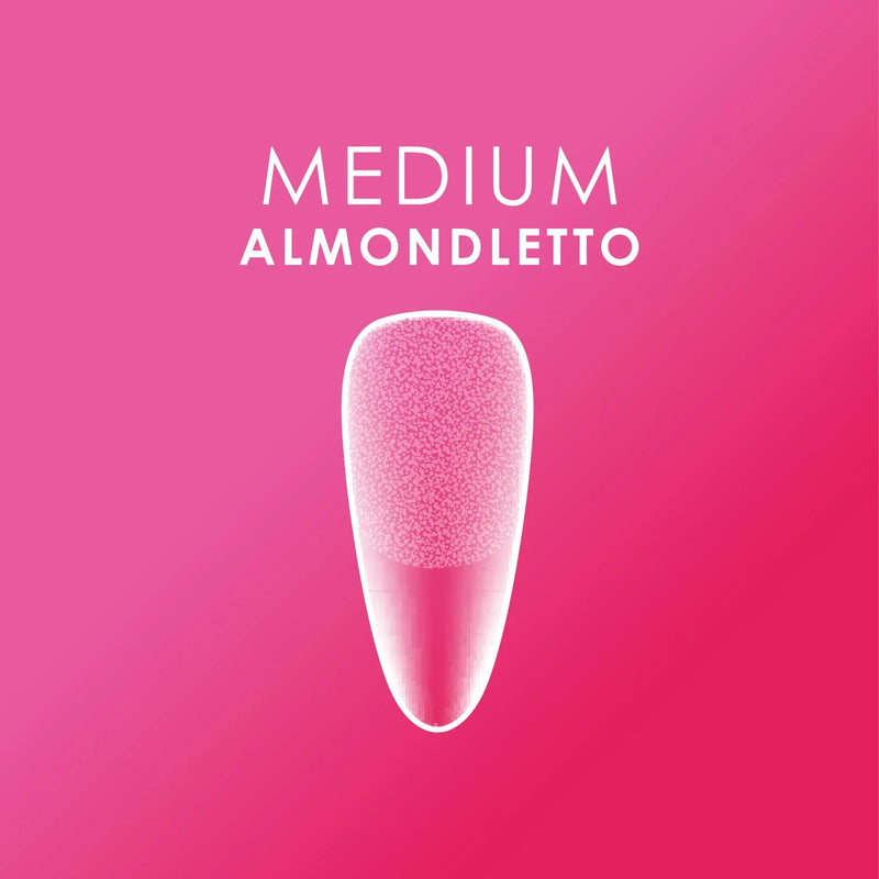 KUPA ENRICHRx Soft Gel Tips - Medium Almondletto