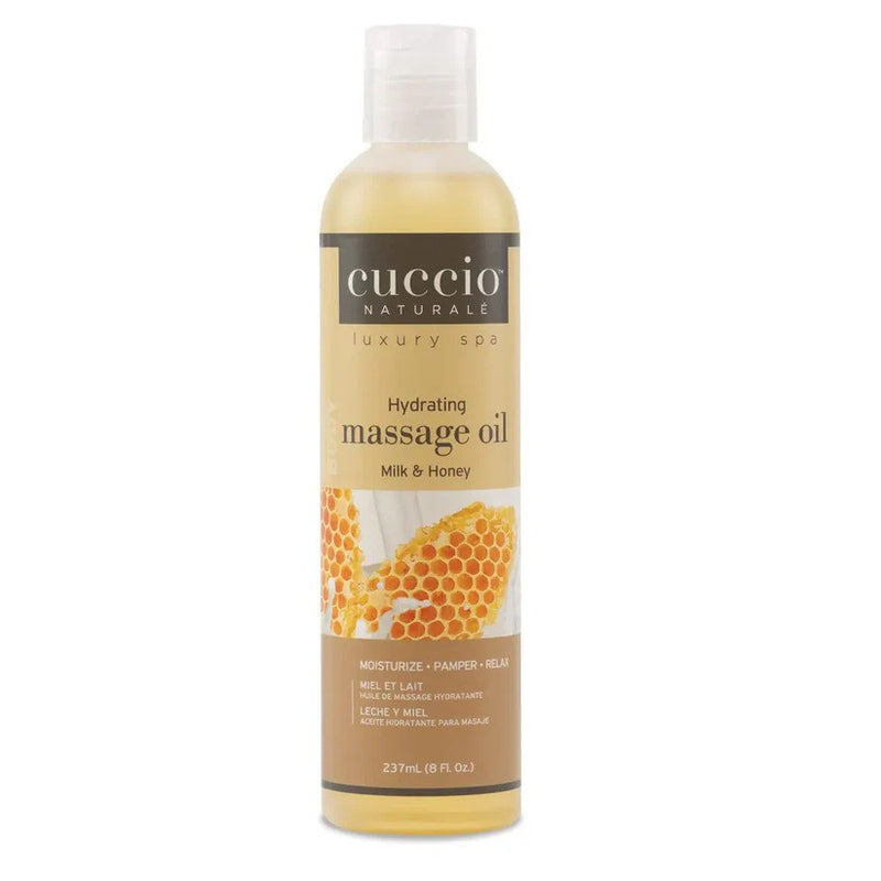 Cuccio Hydrating Massage Oil - Milk & Honey 237ml