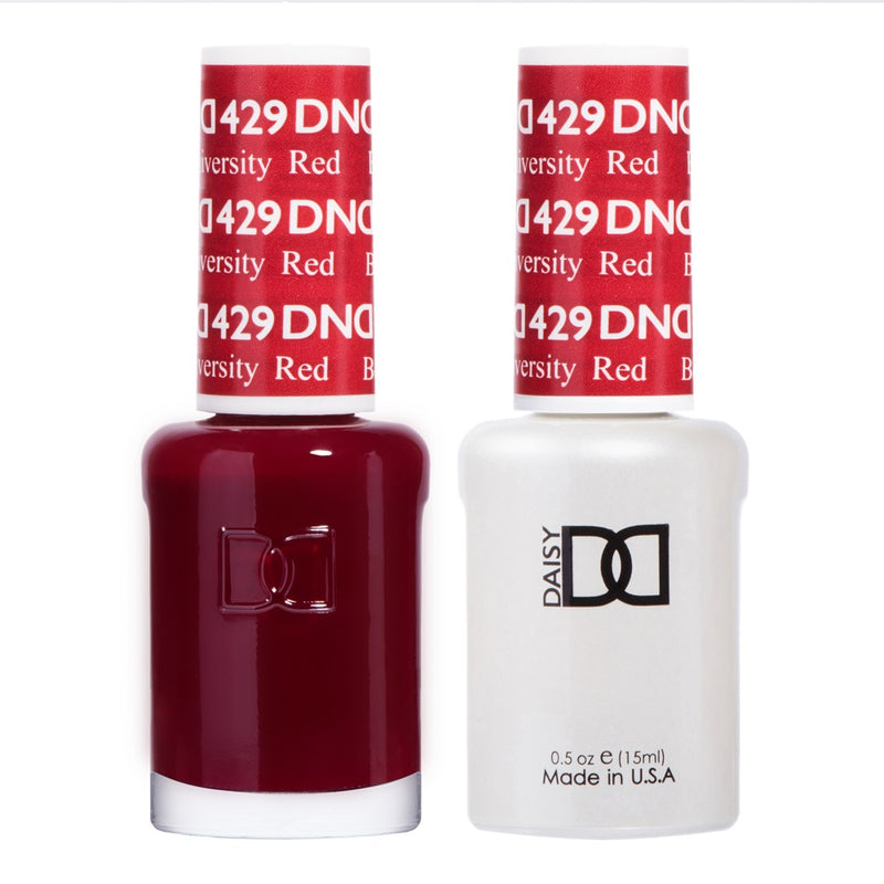 DND Gel Duo - Boston University Red (429)