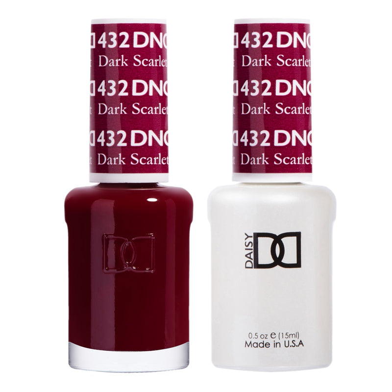 DND Gel Duo - Dark Scarlet (432)