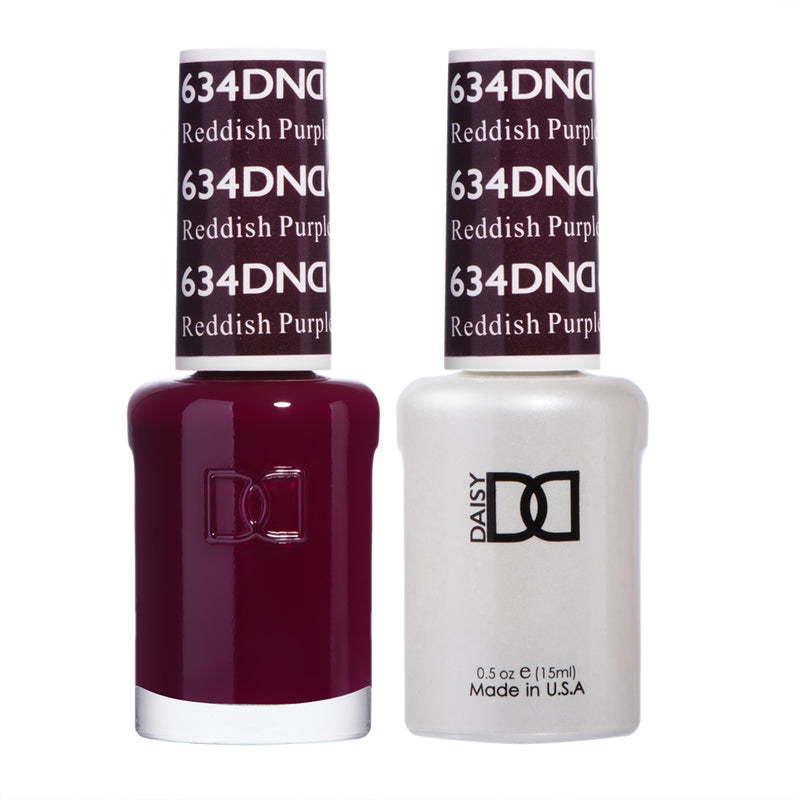 DND Gel Duo - Reddish Purple (634)