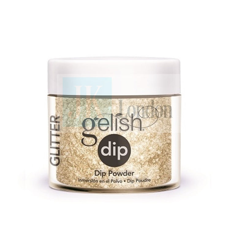 Gelish Dip - All That Glitters Is Gold 0.8oz