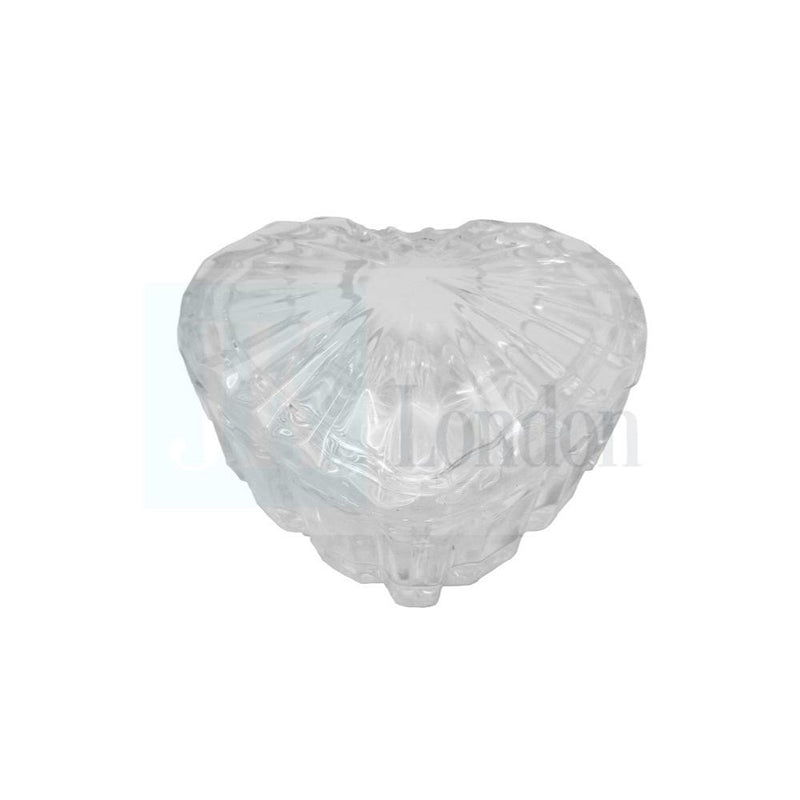 Heart Shape Powder Jar