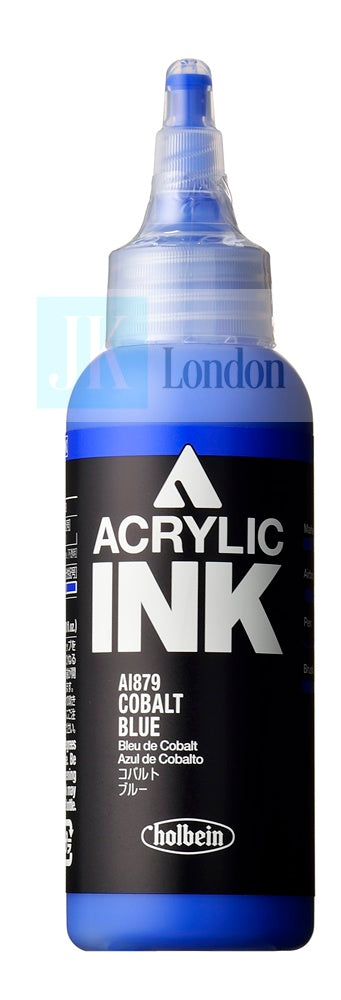Holbein Acrylic Ink - Cobalt Blue 100ml