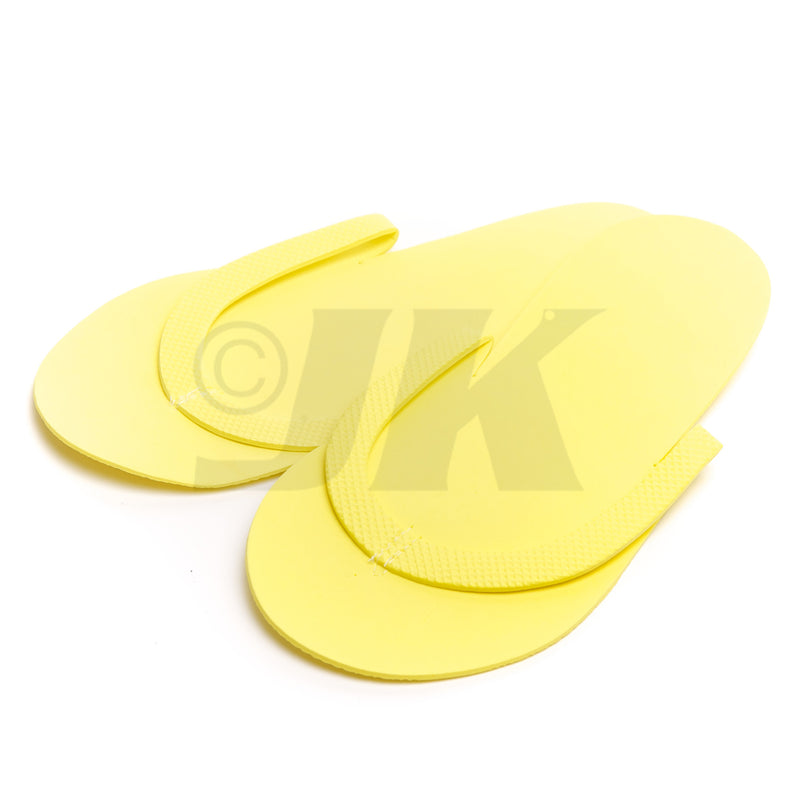 Non-Slip Pedi Slippers yellow