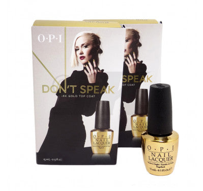 OPI Nail Polish - Gwen Stefani Gold Topcoat